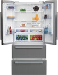 Réfrigérateur avec congélateur BEKO GNE60521X