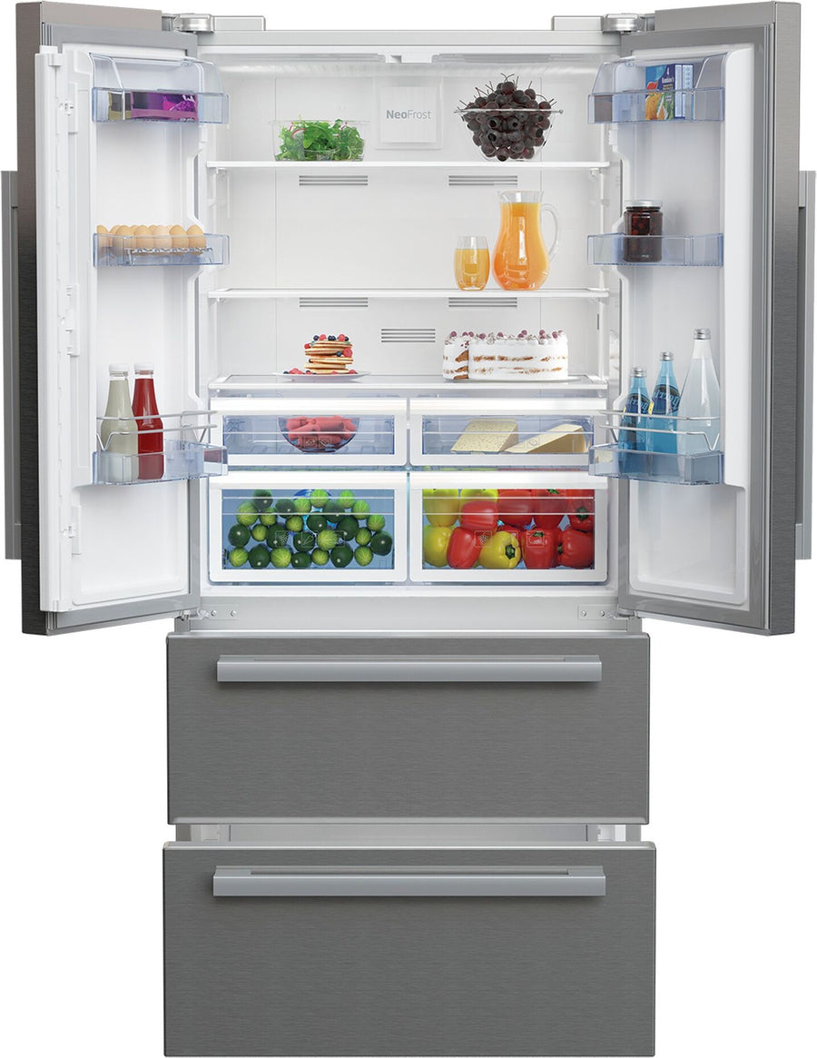 Réfrigérateur avec congélateur BEKO GNE60521X