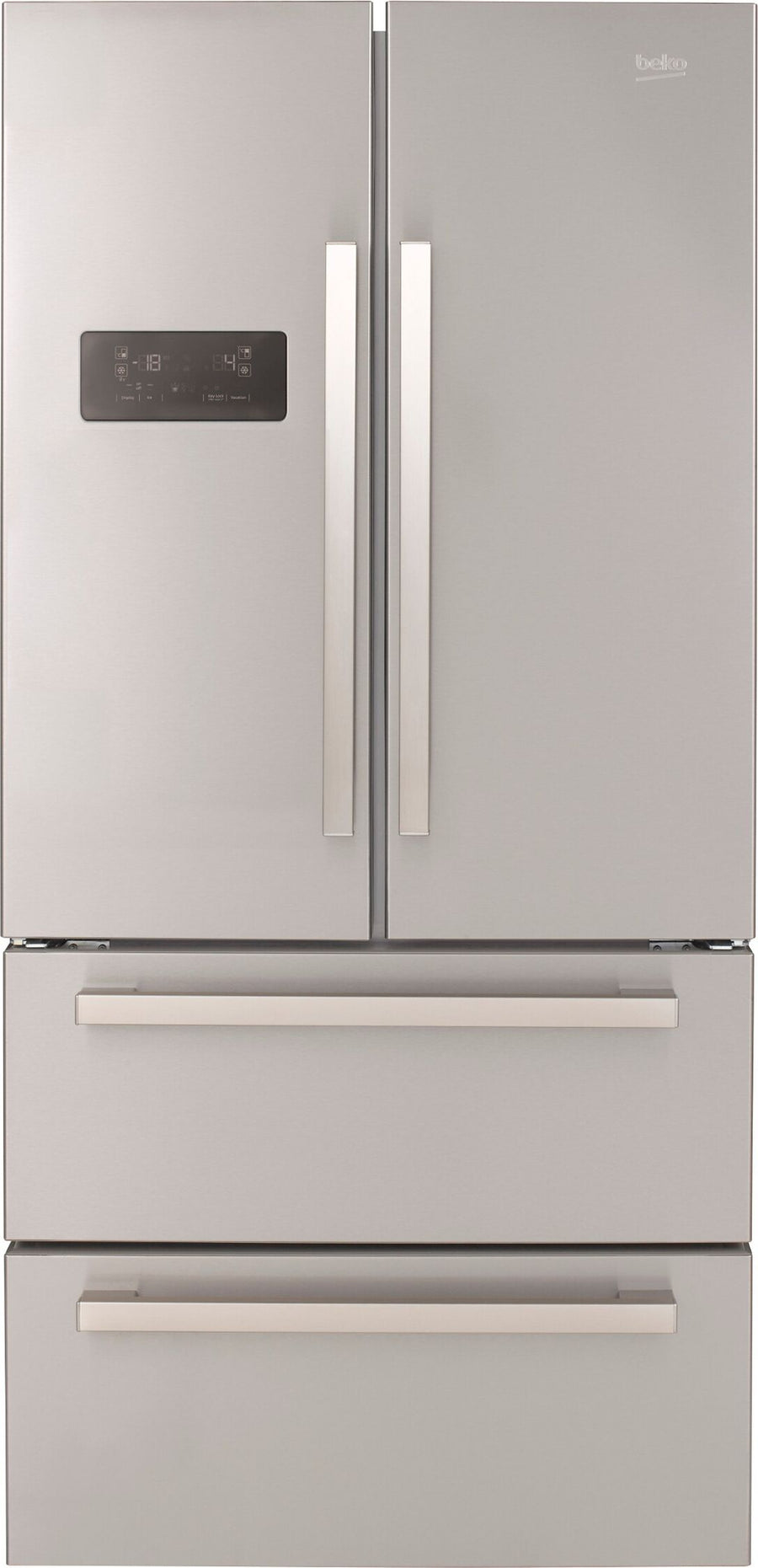 Réfrigérateur avec congélateur BEKO GNE60521X