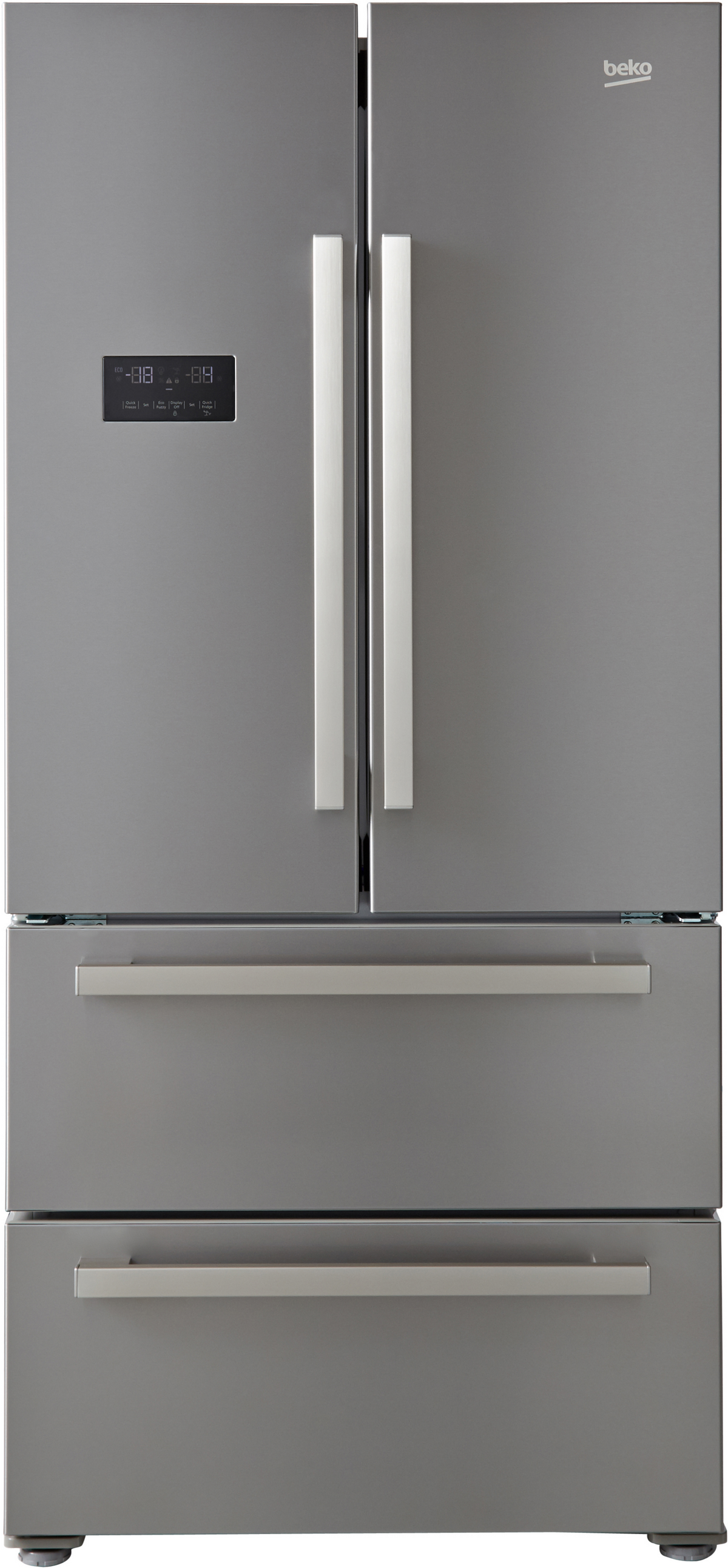 Réfrigérateur avec congélateur BEKO GNE60521X