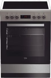 Cuisinière vitrocéramique BEKO FSM67320GXS