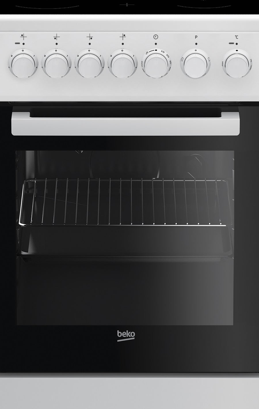 Cuisinière vitrocéramique BEKO FSS57100GW