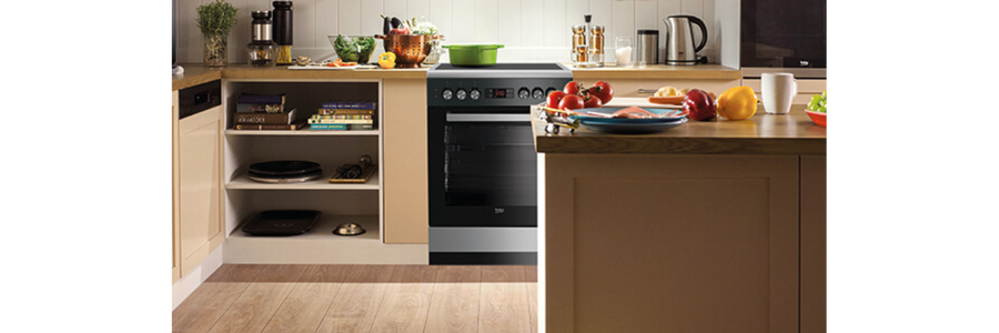 Cuisinière vitrocéramique BEKO FSE67301XCS