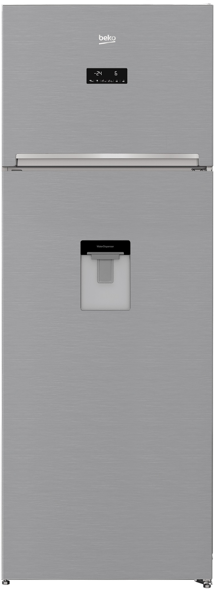 Réfrigérateur avec congélateur BEKO RDNE535E30DZXB