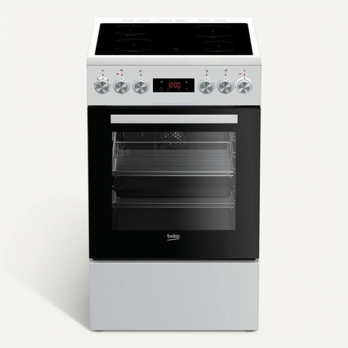 Cuisinière vitrocéramique BEKO FSE57302GWC