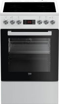 Cuisinière vitrocéramique BEKO FSE57302GWC