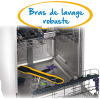 Lave-vaisselle pose libre BEKO LVP63W2