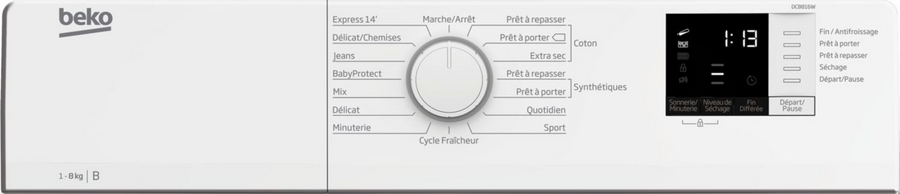 Seche-linge à condensation BEKO DCB816W
