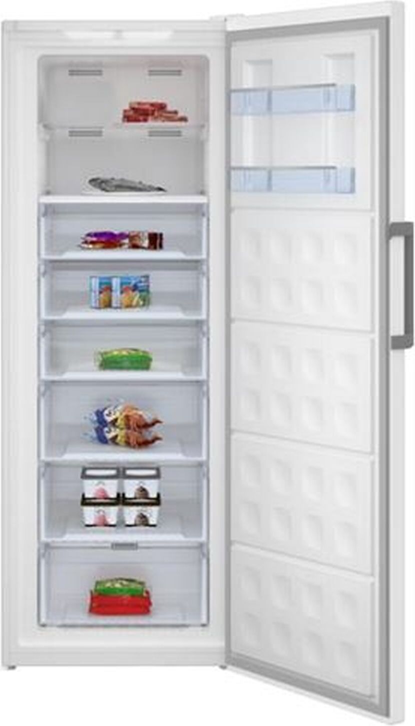 Congélateur armoire BEKO RFNE448E45W