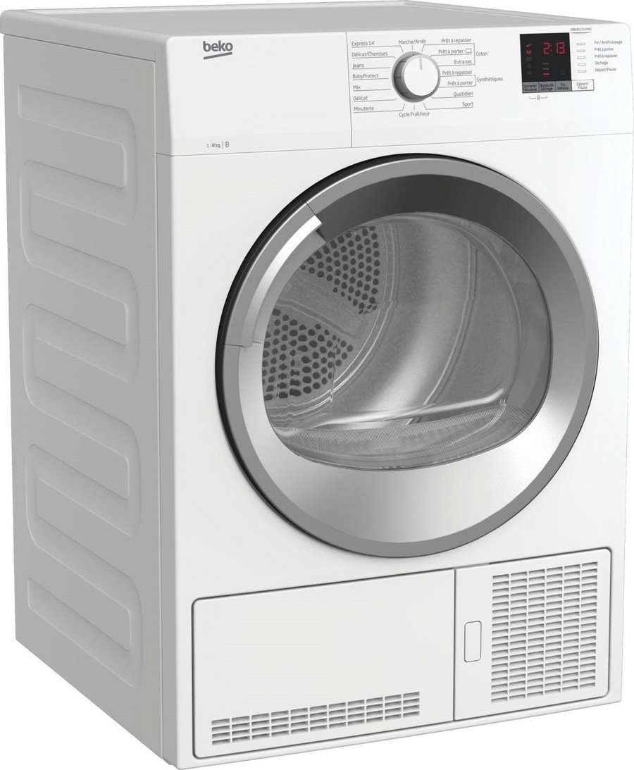 Seche-linge à condensation BEKO DBBU8112GA0WS