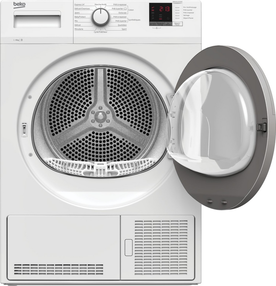 Seche-linge à condensation BEKO DBBU8112GA0WS