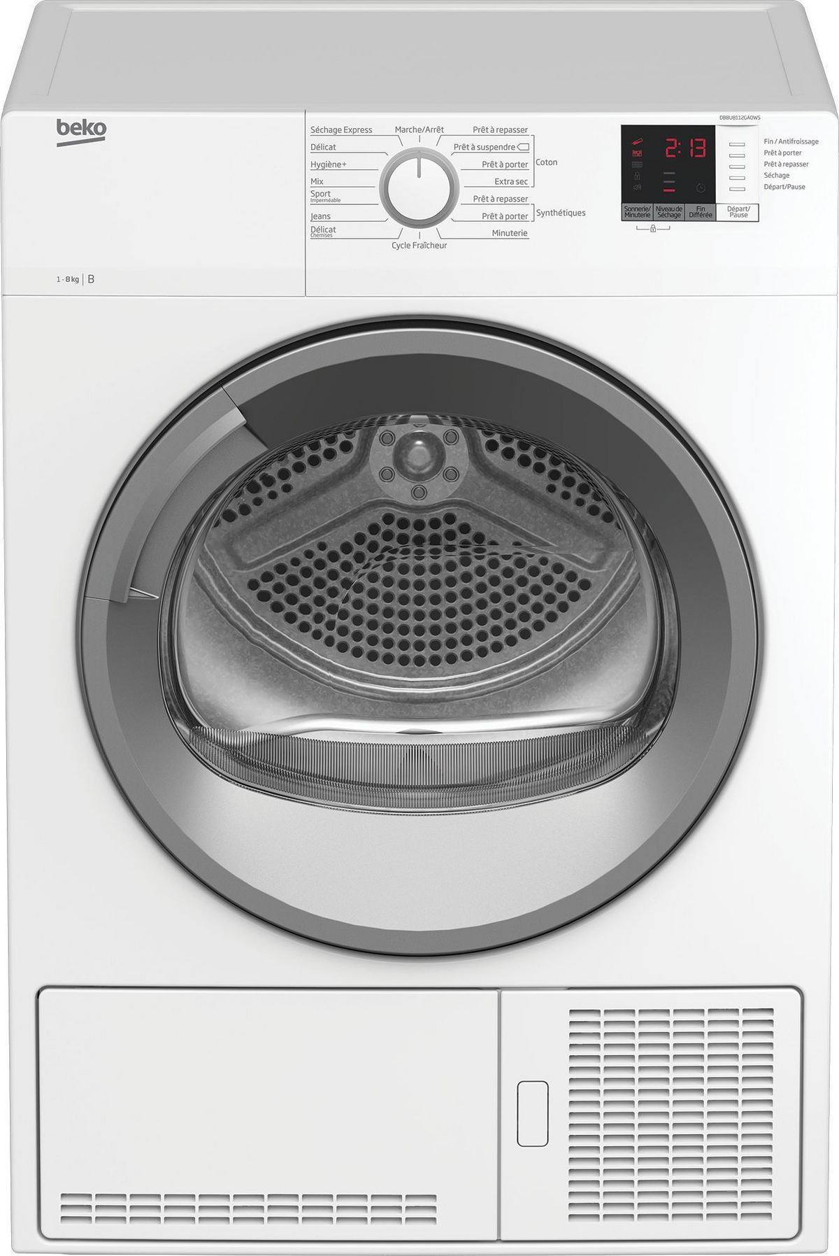 Seche-linge à condensation BEKO DBBU8112GA0WS