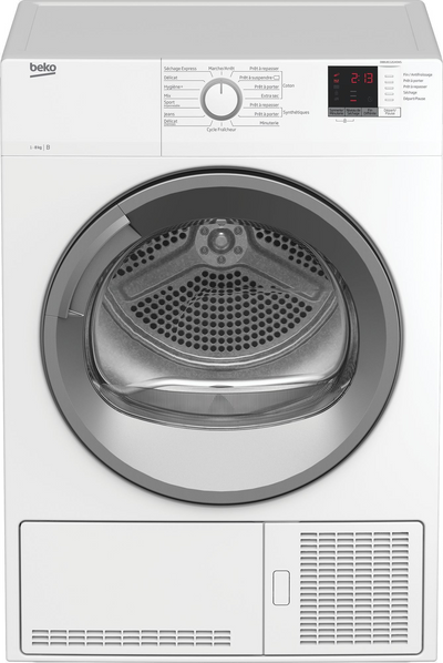 Seche-linge à condensation BEKO DBBU8112GA0WS