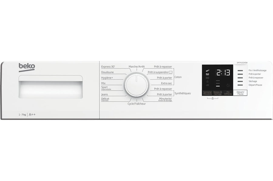 Seche-linge pompe à chaleur BEKO DM7412GA0W