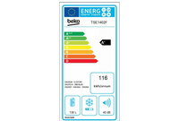 Réfrigérateur compact BEKO TSE1402F