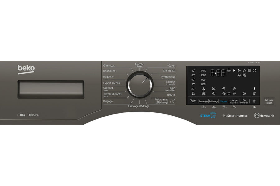 Lave-linge hublot BEKO WTV8833XC1M