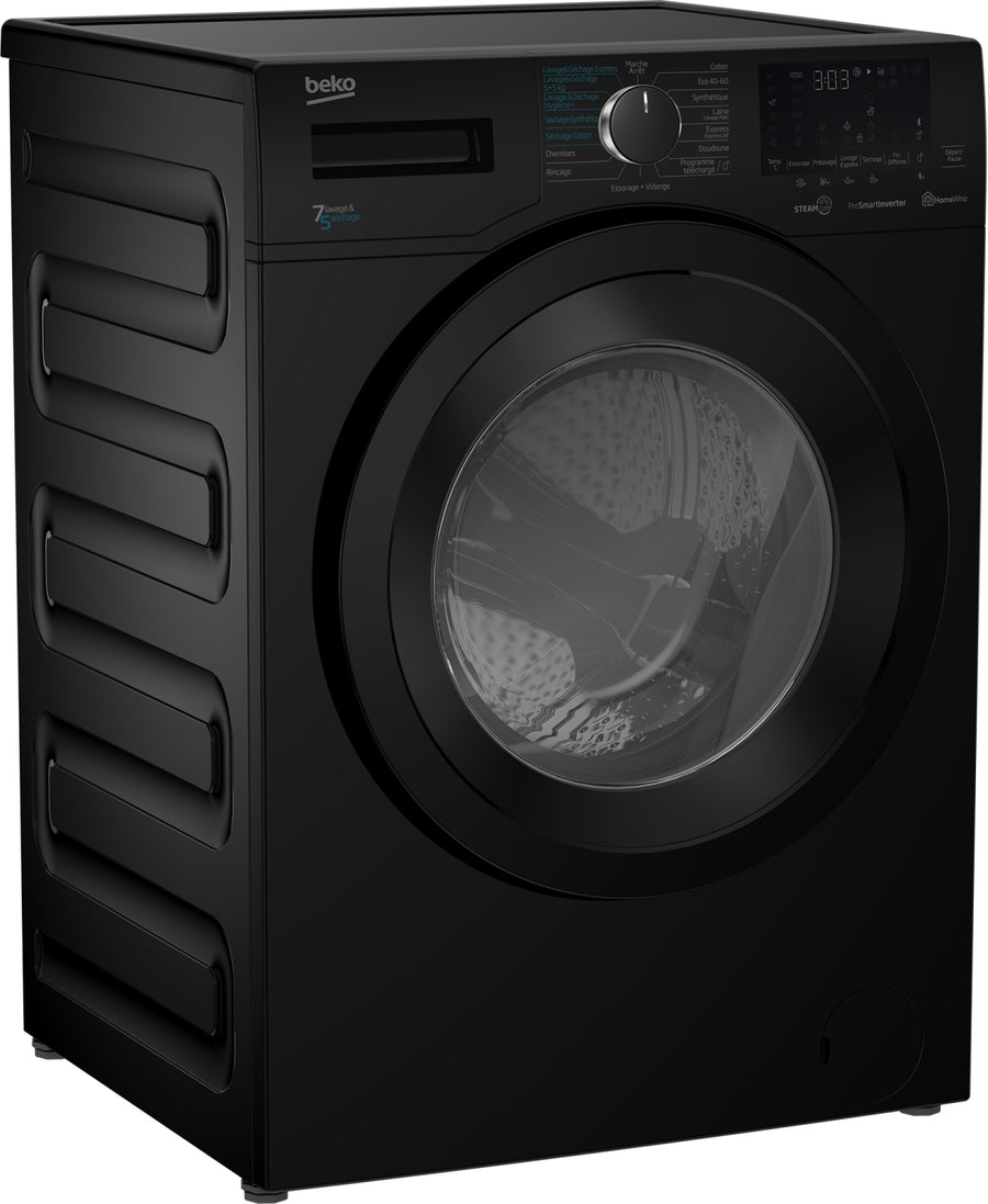 Lave-linge sechant BEKO HWD7527BB