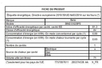 Four chaleur tournante BEKO BIM23302BPS