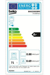 Four chaleur tournante BEKO BIM23302BPS