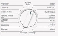 Lave-linge Hublot 8 kg Reconditionné BEKO WITC8410B0W