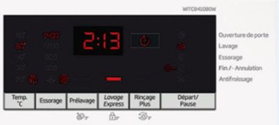 Lave-linge Hublot 8 kg Reconditionné BEKO WITC8410B0W