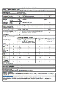 Réfrigérateur avec congélateur BEKO RDSA240K30SN