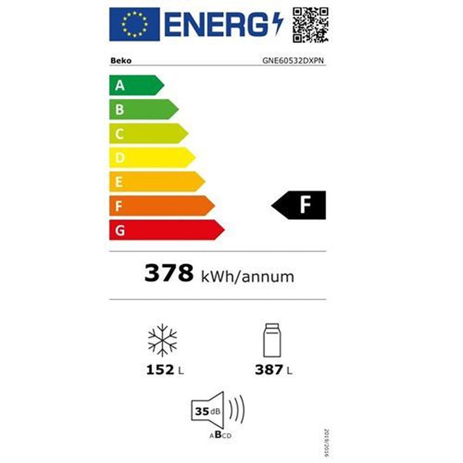 Réfrigérateur multi-portes BEKO GNE60532DXPN