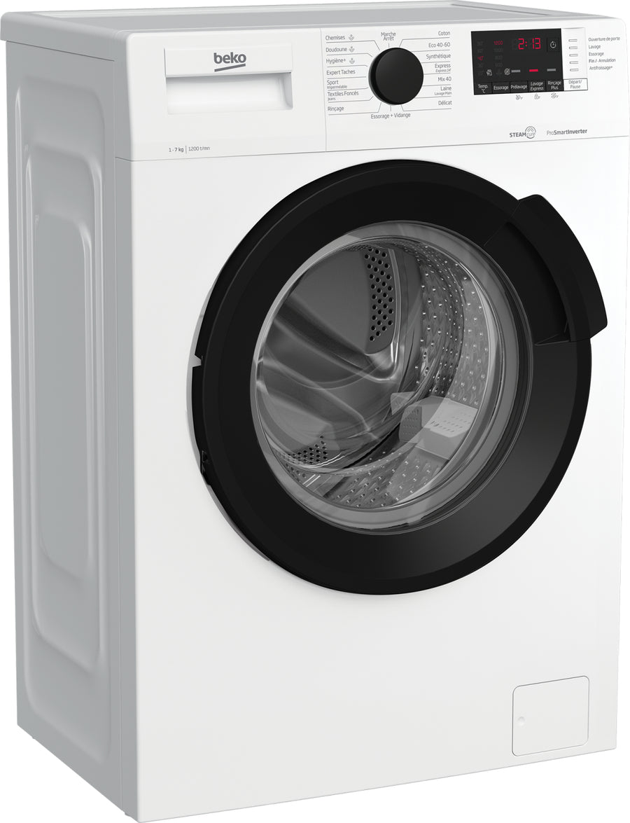 Lave-linge hublot BEKO WUV72221BW