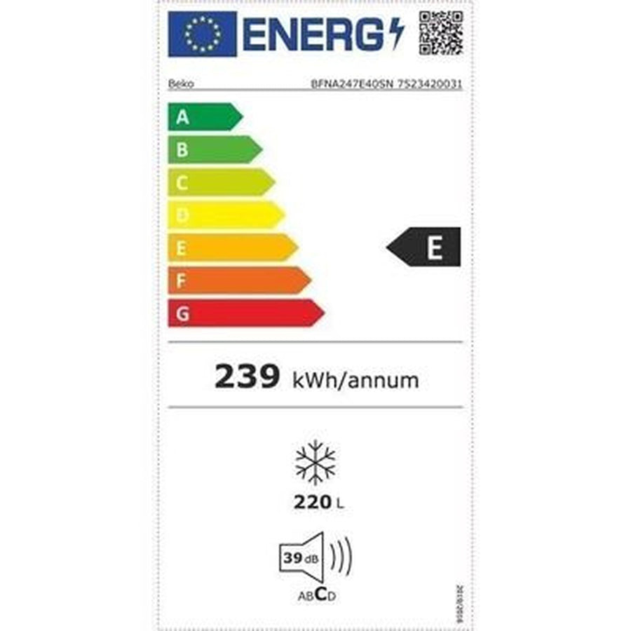 Congélateur encastrable BEKO BFNA247E40SN