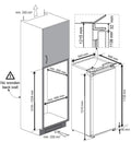 Réfrigérateur encastrable BEKO BSSA300M4SN