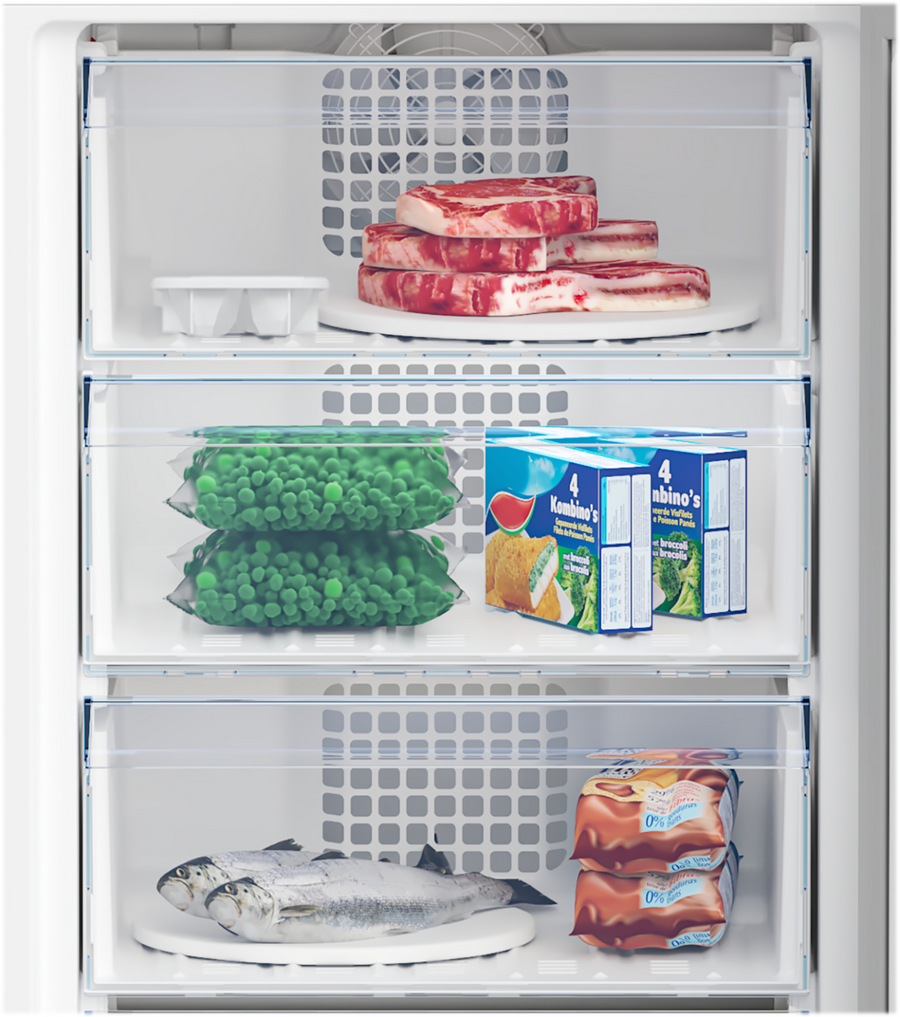 Réfrigérateur avec congélateur BEKO RCHE300K40WN