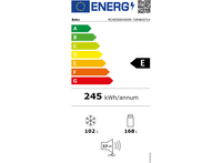 Réfrigérateur avec congélateur BEKO RCHE300K40WN