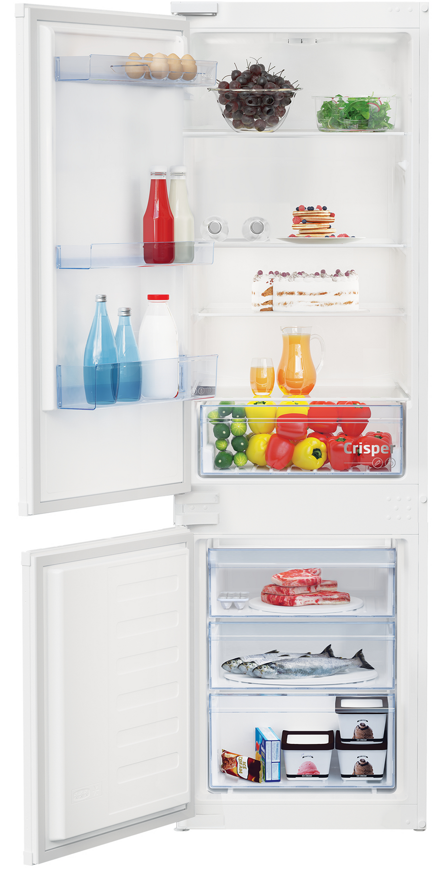 Réfrigérateur Encastrable 271 Litres Neuf BEKO BCSA285K4SNLH
