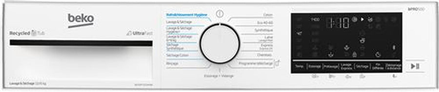 Lave-linge sechant BEKO B3YDFT51044W