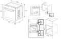 Four chaleur tournante BEKO BBISA17302BMP