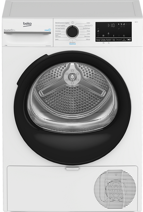 Seche-linge pompe à chaleur BEKO D5H284930W