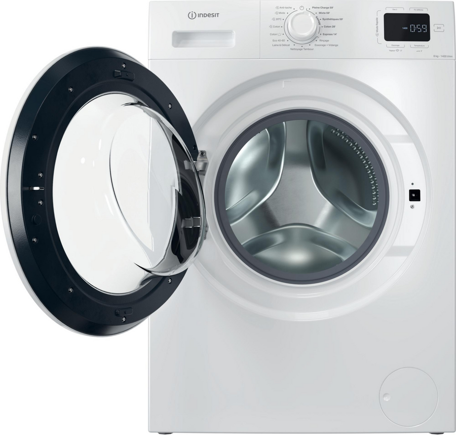 Lave-linge hublot INDESIT IM864MYTIMEFR