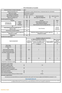 Réfrigérateur avec congélateur BEKO B5RCNA346HG