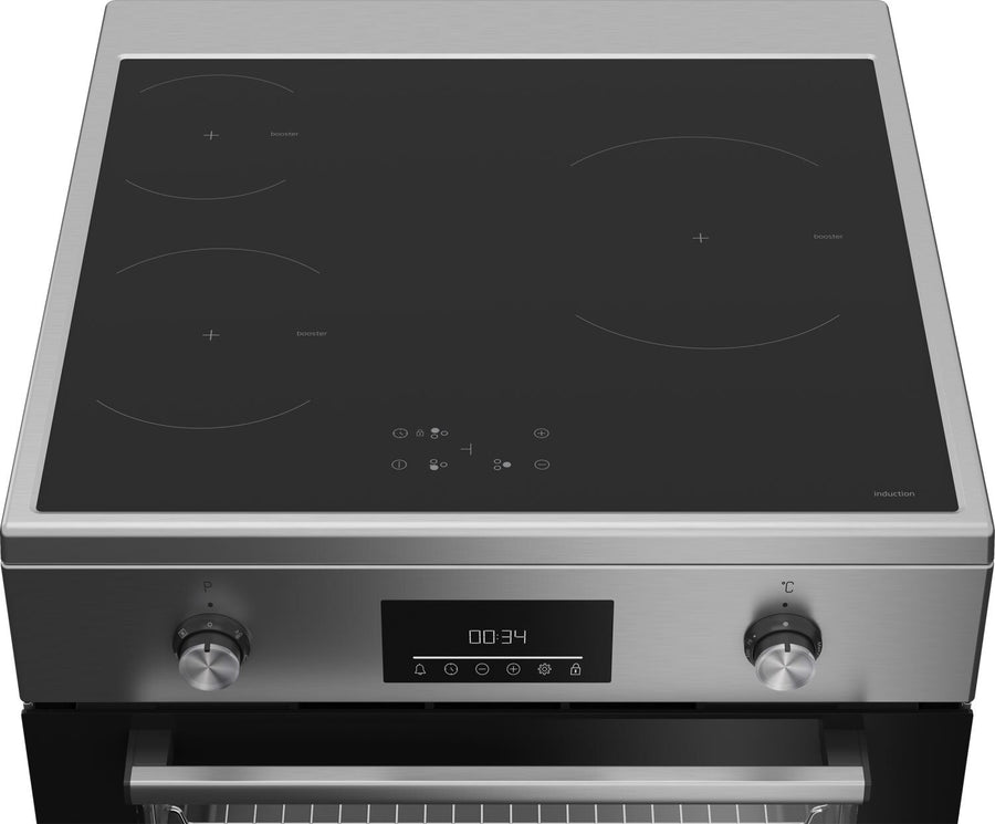 Cuisinière à induction BEKO FBE68302MXC