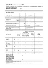 Réfrigérateur avec congélateur TCL RP282BSF0