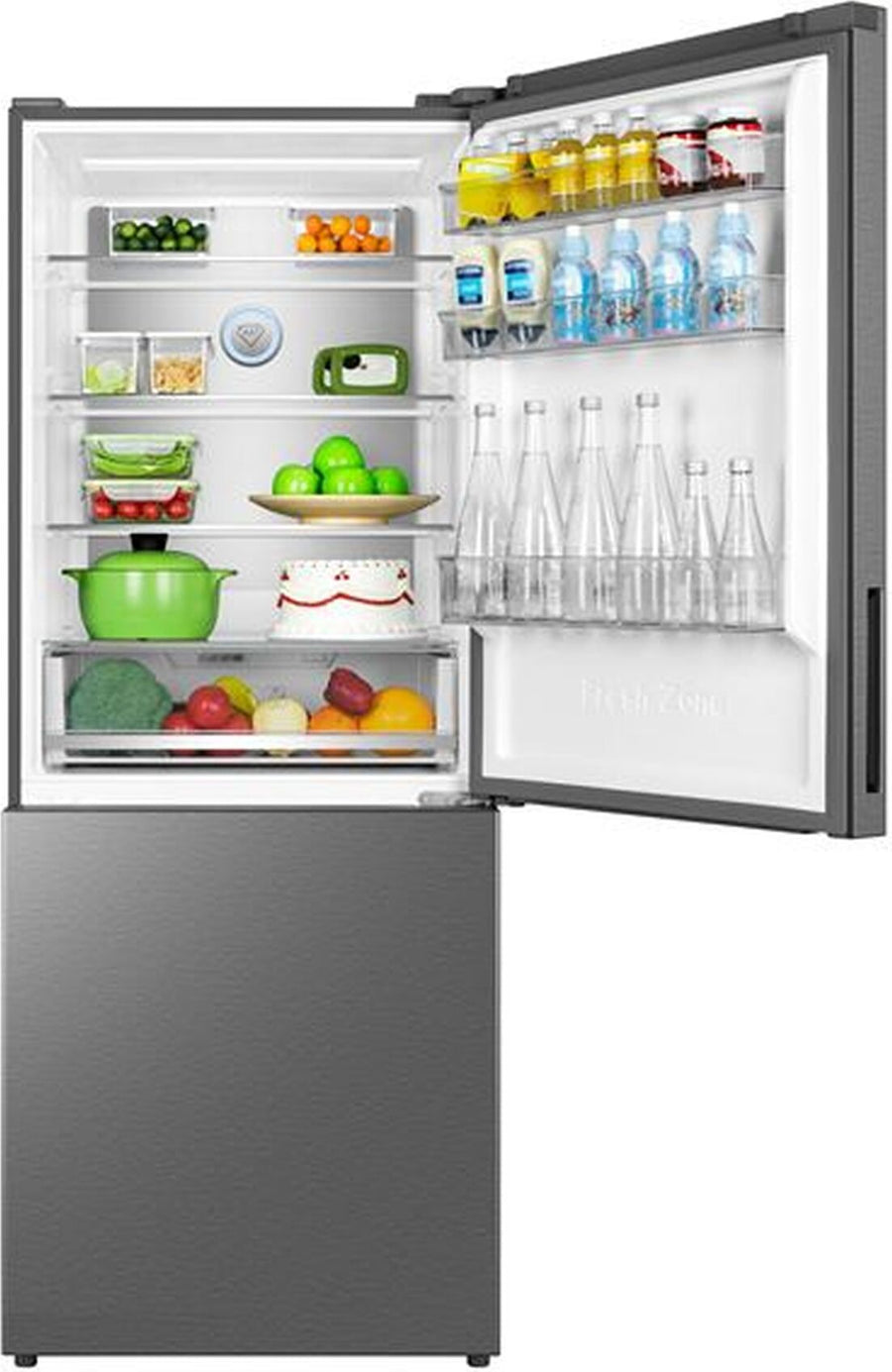 Réfrigérateur avec congélateur TCL RP417BXE0