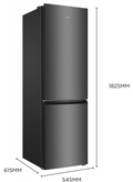 Réfrigérateur avec congélateur TCL RF282BSE0