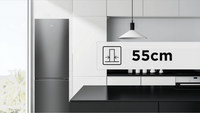 Réfrigérateur avec congélateur TCL RF282BSE0