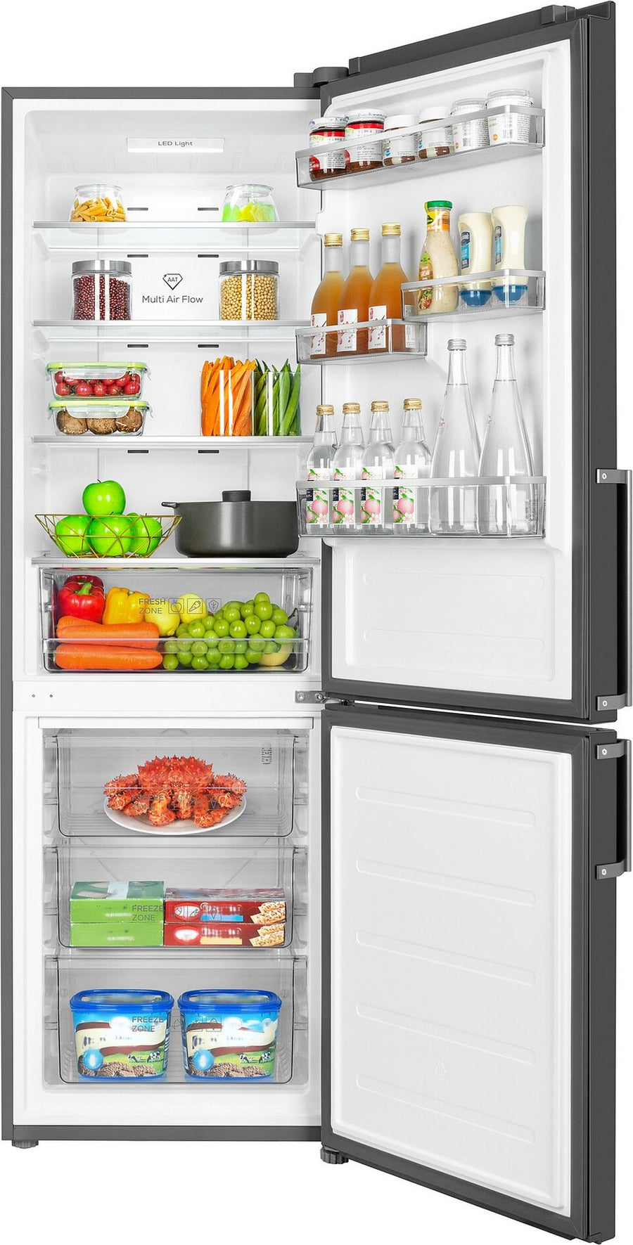 Réfrigérateur avec congélateur TCL RP318BXE3