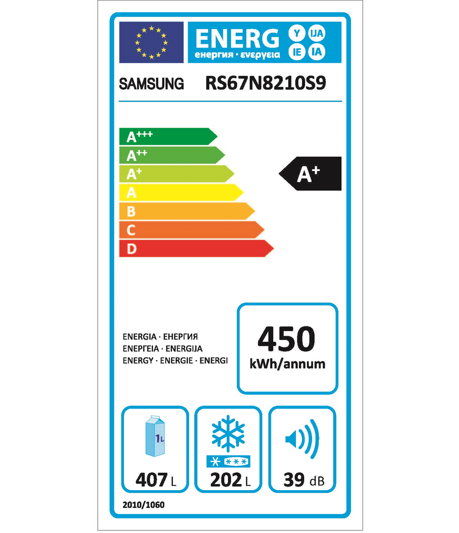 Réfrigérateur américain SAMSUNG RS67N8210S9