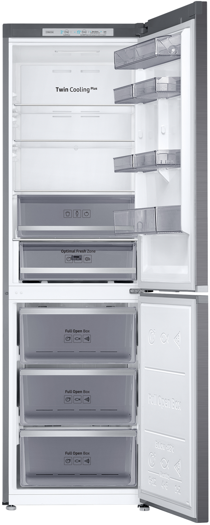 Réfrigérateur avec congélateur SAMSUNG RB33R8717S9