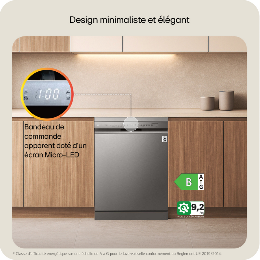 Lave-vaisselle pose libre LG DF365FWS