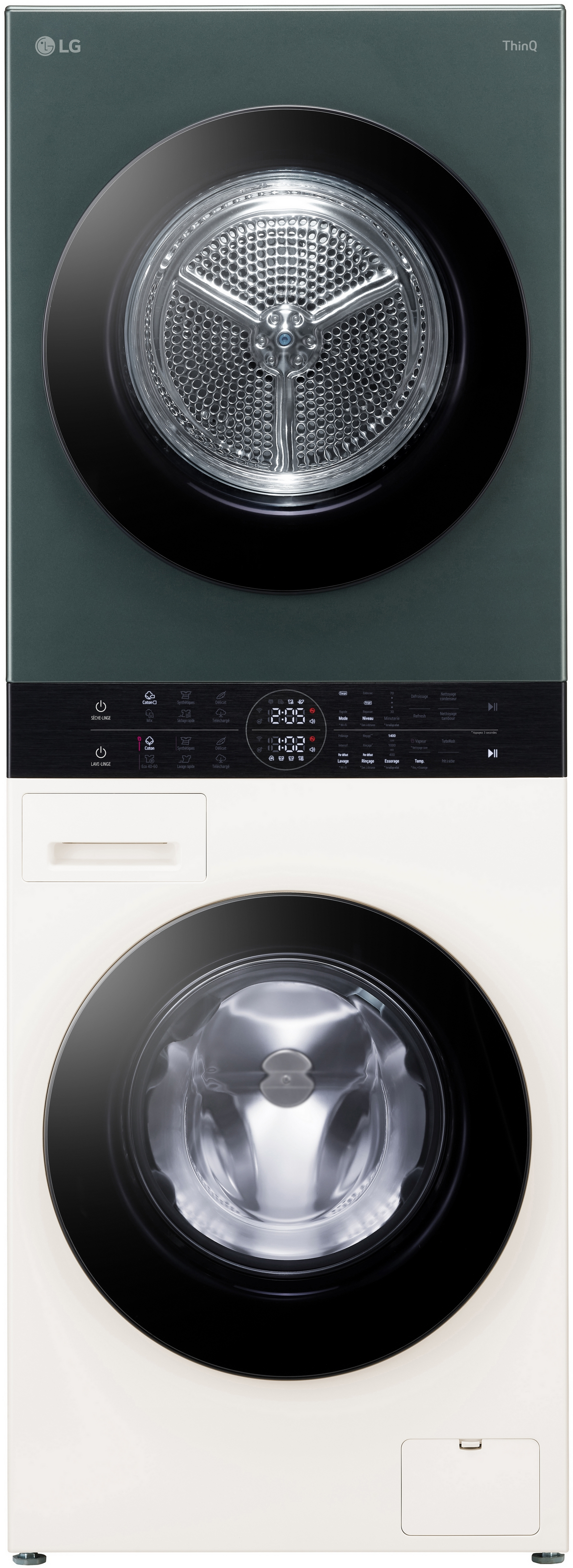 Lave-linge Sechant 10 kg Reconditionné LG F214WT8GRBE WASHTOWER