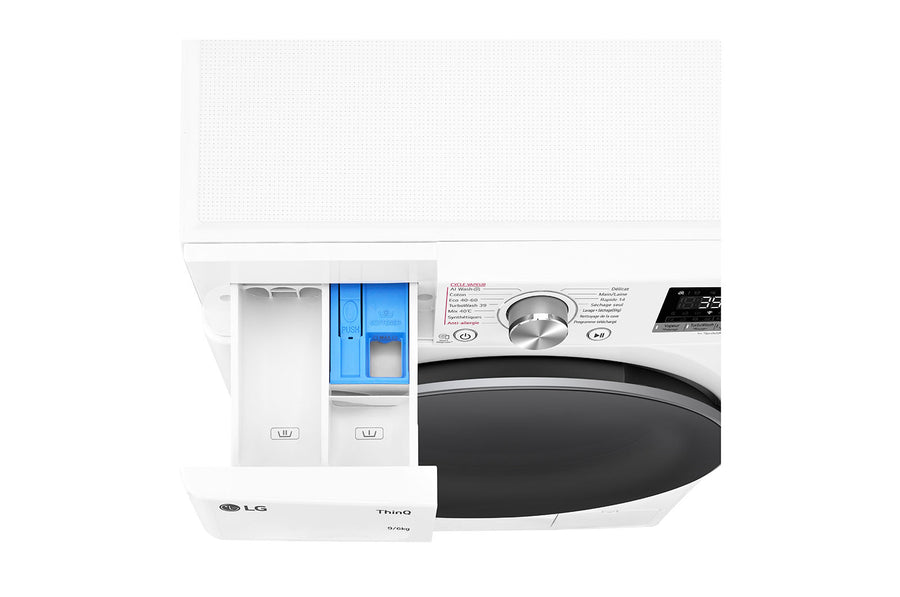 Lave-linge Sechant 9 kg Neuf LG F964R71WRST