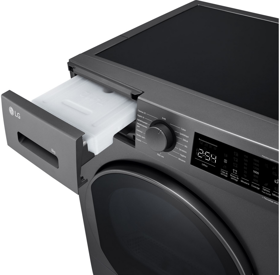 Seche-linge pompe à chaleur LG RH8D14ST